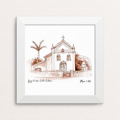 Quadro Igreja Nossa Senhora do Rosário