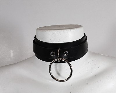 Coleira para Sessão em Couro