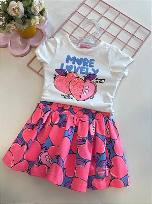 CONJUNTO DE MAÇÃS COM STRASS j6852