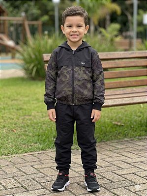 conjunto corta vento com capuz 66183