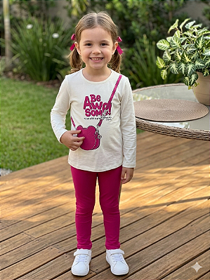 Conjunto infantil momi bolsinha j5835
