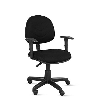 Cadeira Executiva Spote c/ Costura c/ Braços - Crepe - PP96 / Promoção / Em estoque