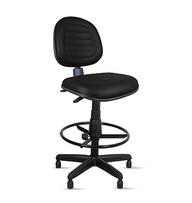 Cadeira Executiva Ômega Ergonômica c/ Costura em Base Caixa Giratória c/ Sapata e Back System – Revestimento Viena – PP130  / Promoção / Em estoque
