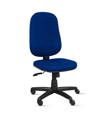 Cadeira Presidente Valena c/ Costura Base Giratória Relax - Tecido Crepe - PP230