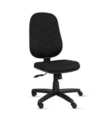 Cadeira Presidente Spote c/ Costura Base Giratória Relax - Tecido Crepe - PP254