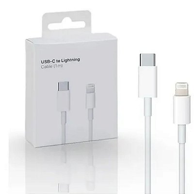 Cabo 1.2m Lightning para Tipo C - Branco