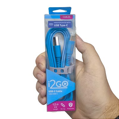Cabo USB-A para Tipo-C i2Go I2GCBL555