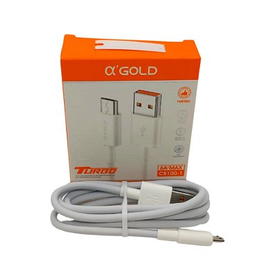 Cabo Micro USB | GOLD CB100-1