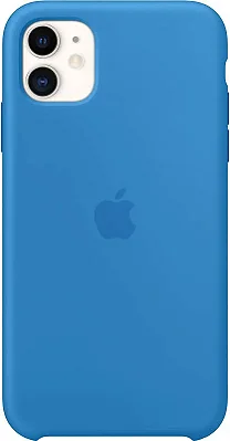 Capa de Silicone Aveludada para iPhone 11 - Azul