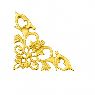 Canto de Metal Arabesco (Ref.5990) 5 cm