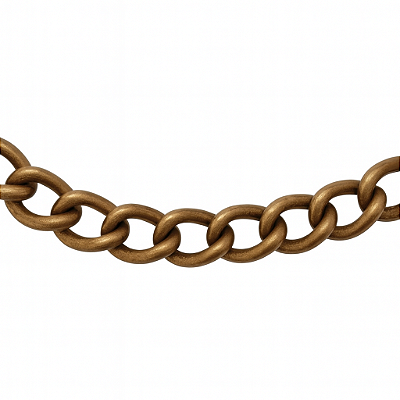 Corrente de Alumínio (Peq) - 1,8 mm - Valor de 1 Metro