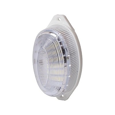 Lampada Strobo LED Natal Oval Branco Frio 220V