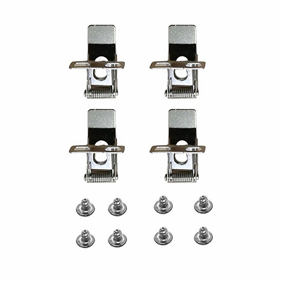 KIT Presilha Mola Pressão Painel LED Embutir Aço