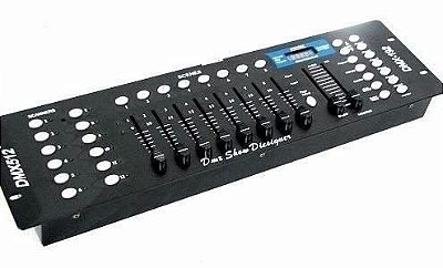 Mesa DMX 512 Controladora de Efeitos de Iluminação Strobo LED PAR Moving 192 Canais Operator