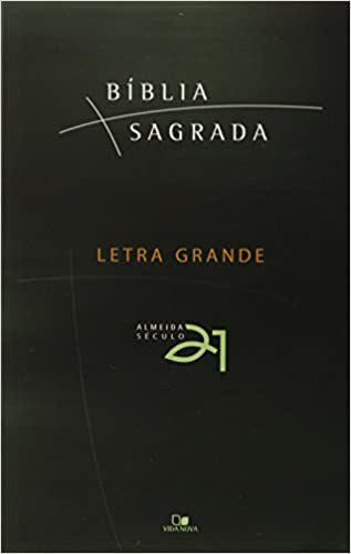 Bíblia Sagrada - Letra Grande - Capa Brochura com Sobrecapa (Almeida Séc. 21)