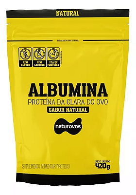 Albumina 420g - Naturovos