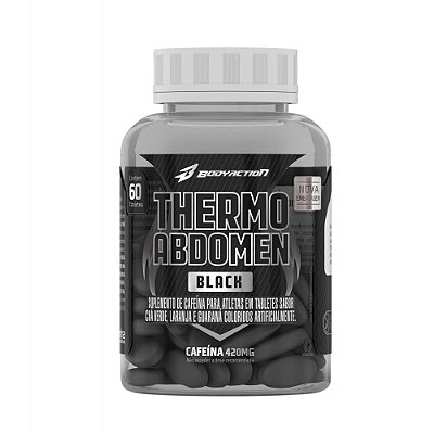 Thermo Abdomen Black 60caps - Bodyaction