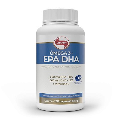 Ômega 3 EPA DHA 120caps - Vitafor