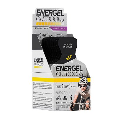 Energel Outdoors caixa 10 saches - Bodyaction