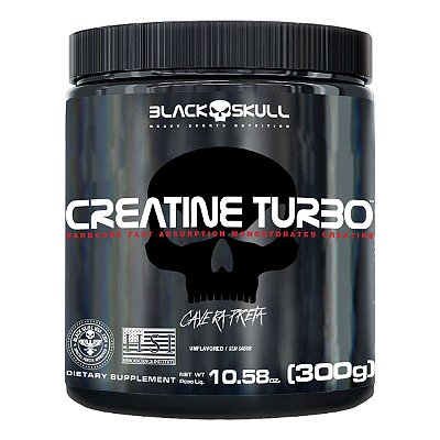 Creatine Turbo 300g - Black Skull