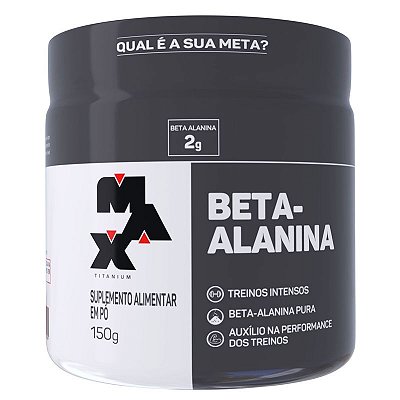Beta Alanina 150g - Max Titanium