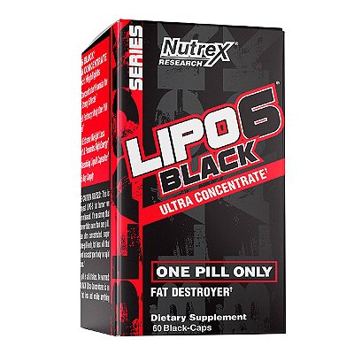 Lipo 6 Black 60caps - Nutrex