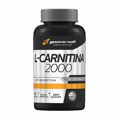 L-carnitine 2000mg 90caps - Bodyaction