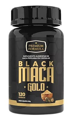 Black Maca Gold 120caps - Premium Formula
