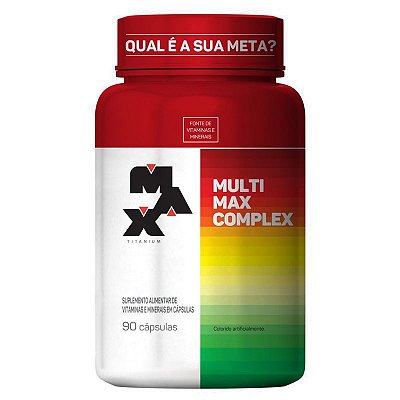 Multimax Complex 90caps - Max Titanium