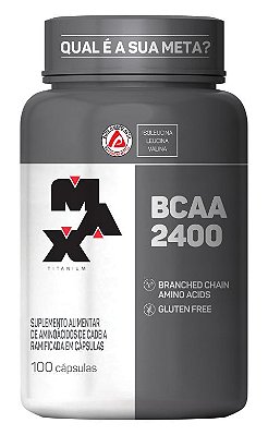 BCAA 2400 100caps - Max Titanium