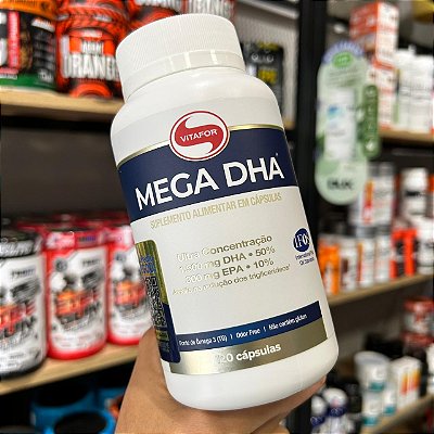 Mega DHA 120 cápsulas - Vitafor