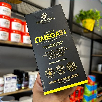 Super Ômega 3 TG Líquid 150ml - Essential Nutrition