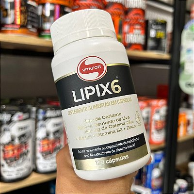 Lipix 6 120 cápsulas - Vitafor