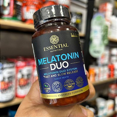 Melatonin Duo Sublingual 120 comprimidos - Essential Nutrition