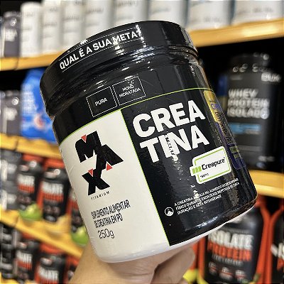 Creatina Creapure 250g - Max Titanium
