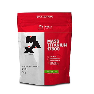 Mass Titanium 3Kg (hipercalórico) - Max Titanium