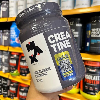 Creatina 500g - Max Titanium