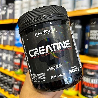 Creatina Monohidratada 300g - Black Skull
