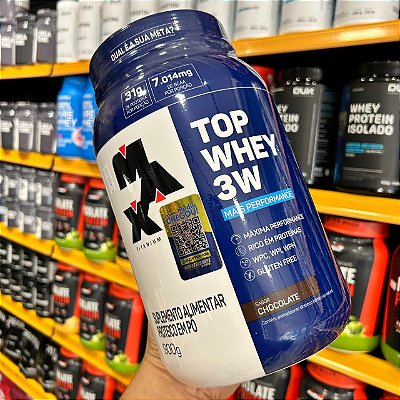 Top Whey 3w 900g - Max Titanium