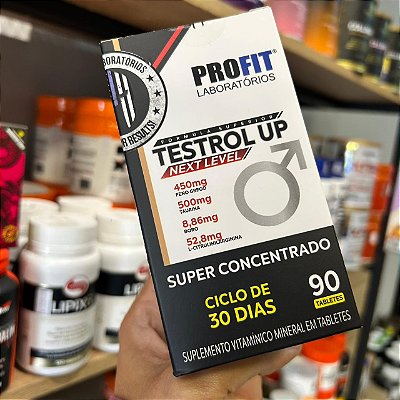 Testrol Up Next Level 90 Tabletes- Profit Laboratórios