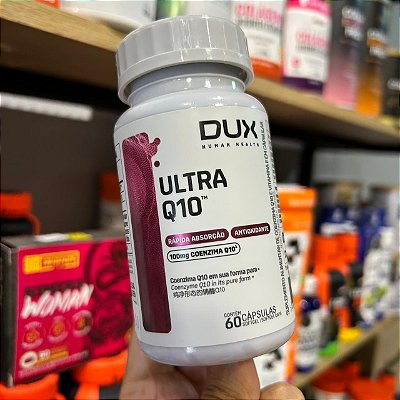 Ultra Q10 Coenzima Q10 100mg 60 Cápsulas - DUX