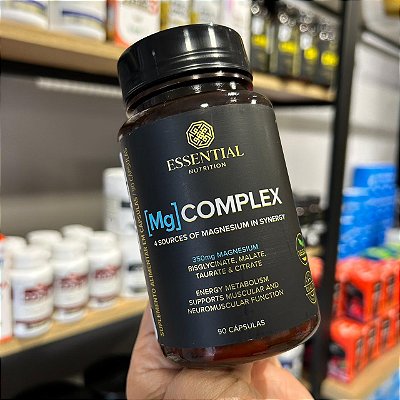 Magnésio Mg Complex 90 Cápsulas - Essential Nutrition