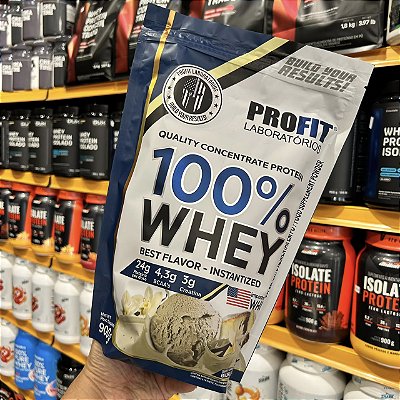 100% Whey Protein 900g - Profit