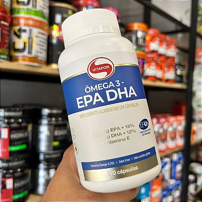 Omega 3 EPA DHA 120 Cápsulas - Vitafor