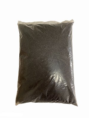 KIT 2 SACOS CASCA DE ARROZ CARBONIZADA (20 LITROS)