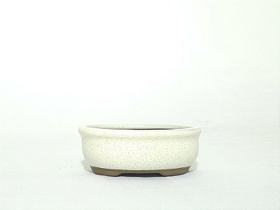 Vaso Bonsai Oval Bege Literato 11,8x9x4,4cm