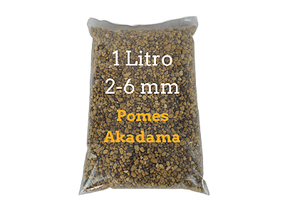 Substrato Premium Pomes + Akadama Mistura Pronta 1 Litros