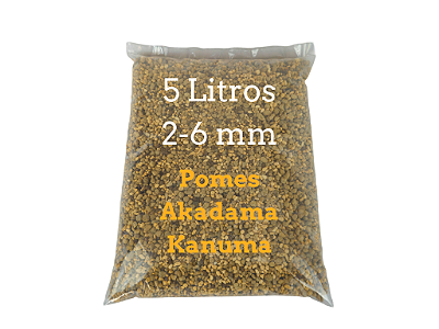 Substrato Premium Pomes + Kanuma + Akadama Mistura Pronta 5 Litros