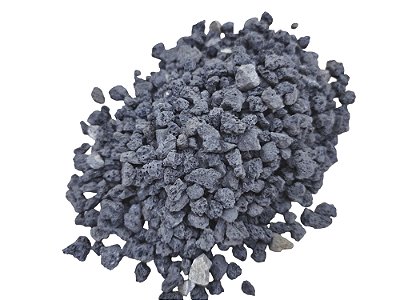 LAVA ROCK (M) 2 Litros Substrato Premium para Plantas (5-8mm) Preto