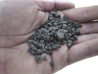 LAVA ROCK (P) 5 Litros Substrato Premium para Plantas (3-6m) Preto